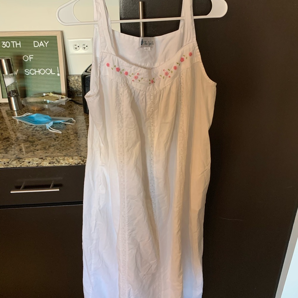White dress